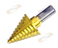 10 steps Titanium Step Drill Bit 1/4" to 1-3/8" 1/8"